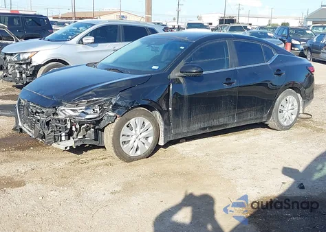 2021 Nissan Sentra S Xtronic Cvt z USA, uszkodzony, nr VIN 3N1AB8BV2MY328136